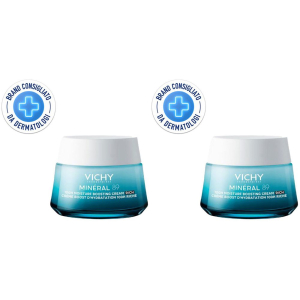 Trova Offerte di vichy mineral 89 crema booster idratante 100h - ricca set da 2 2x50 ml e compra online