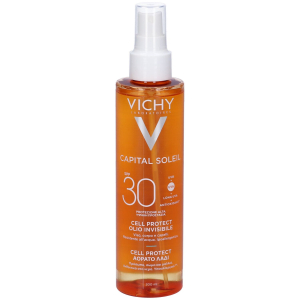Trova Offerte di vichy olio invisibile cell protect spf30 protezione solare 200ml e compra online