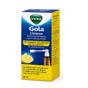 Trova Offerte di vicks gola 2 mg/0,5 mg/ml spray per mucosa orale soluzione 1 flacone in vetro da 30 ml gusto mentolo con pompa sray e compra online