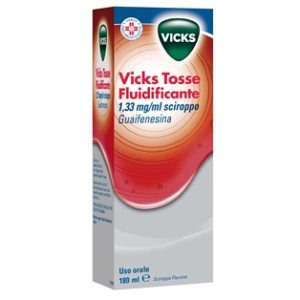vicks tosse fluidif 200 mg/15 ml sciroppo 1 bugiardino cod: 028689026 