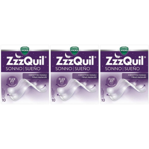 Trova Offerte di vicks zzzquil sonno cerottini nasali respira e dormi meglio 3x10 st e compra online
