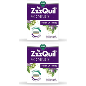 Trova Offerte di vicks zzzquil sonno compresse set da 2 2x20,5 g e compra online