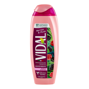 Trova Offerte di vidal - berries & musk - docciaschiuma rinvigorente mora e muschio 250 ml e compra online