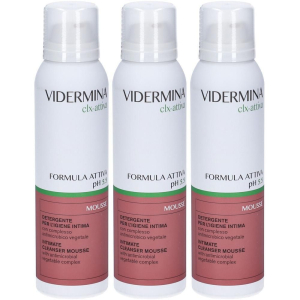 Trova Offerte di vidermina clx-attiva mousse detergente per l´igiene intima 3x150 ml e compra online