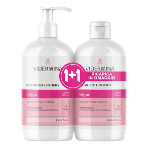 Trova Offerte di vidermina - delygn detergente intimo confezione 500+500 ml e compra online
