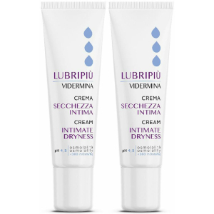 Trova Offerte di vidermina lubripiù crema secchezza intima set da 2 2x30 ml e compra online