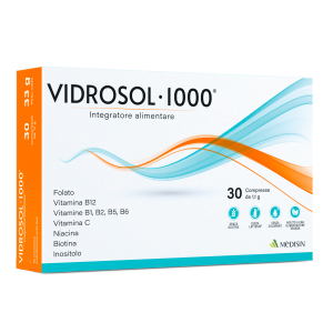 vidrosol 1000 30cpr bugiardino cod: 987377090 