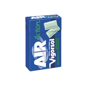 Vigorsol air action chewing gum senza zucchero, 10 gomme