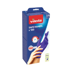 Trova Offerte di vileda guanti safe hand taglia s/m 100pz e compra online