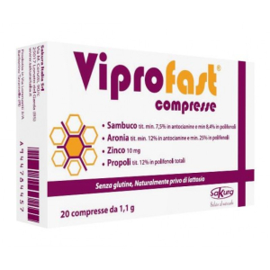 viprofast 20 compresse bugiardino cod: 944784457 