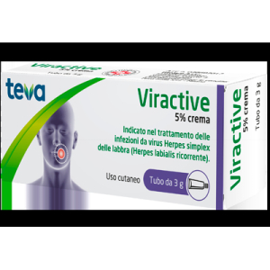 viractive crema 3g 5% bugiardino cod: 038883017 