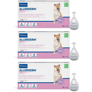 Trova Offerte di virbac allerderm spot on cani sopra 10 kg - 6 pipette da 4ml 3x6x4 ml e compra online