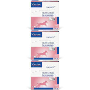 Trova Offerte di virbac megaderm per cani superiori a 10 kg 3x28x8 ml gocce orali e compra online