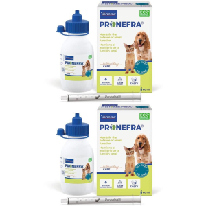 Trova Offerte di virbac pronefra supporto renale di cani e gatti 60ml 2x60 ml e compra online