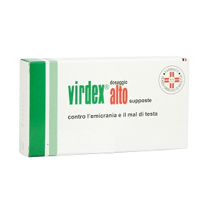 virdex 5 supposte 2mg/100mg/250mg bugiardino cod: 012437048 