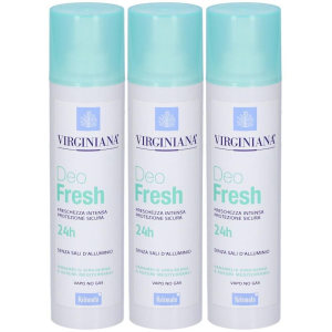 Trova Offerte di virginiana deo fresh 3x100 ml deodorante spray e compra online
