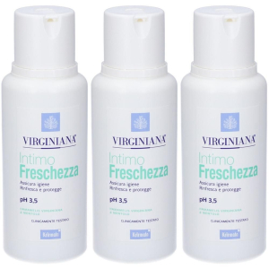 Trova Offerte di virginiana detergente intimo freschezza 3x250 ml e compra online