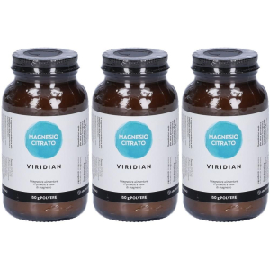 Trova Offerte di viridian magnesium citrate polvere 150g magnesio citrato 3x15 e compra online