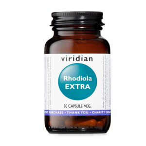 viridian rhodiola extra 30 capsule bugiardino cod: 974386373 