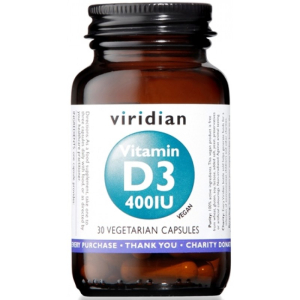 viridian vitamin d3 400iu 30cp bugiardino cod: 973989787 