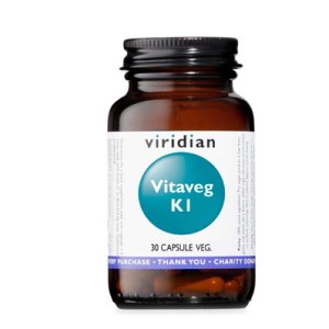 viridian vitaveg k1 30 capsule bugiardino cod: 974386409 