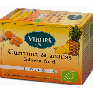 viropa curcuma & ananas infuso biologico 15 bugiardino cod: 973997315 