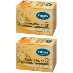 Trova Offerte di viropa finocchio/cumino/anice/camomilla bio 15 bustine 2x15 pz e compra online