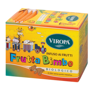 viropa frutta bimbo bio 15 bustine bugiardino cod: 910892785 