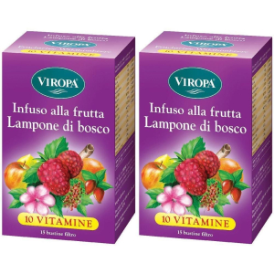 Trova Offerte di viropa infuso alla frutta 10 vitamine lampone di bosco bustine 2x15 pz e compra online