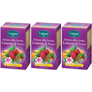 Trova Offerte di viropa infuso alla frutta 10 vitamine lampone di bosco bustine 3x15 pz e compra online