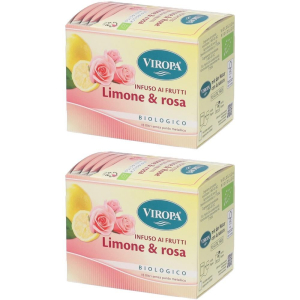 Trova Offerte di viropa infuso limone e rosa bio filtri 2x36 g e compra online