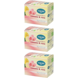 Trova Offerte di viropa infuso limone e rosa bio filtri 3x36 g e compra online