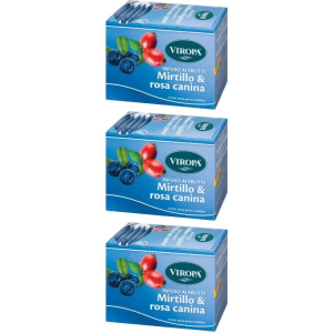 Trova Offerte di viropa mirtillo/rosa canina 15 bustine 3x15 pz filtro e compra online
