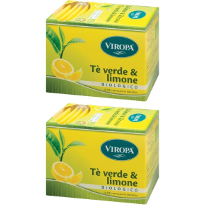 Trova Offerte di viropa te' verde limone bio bustine 2x15 pz filtro e compra online