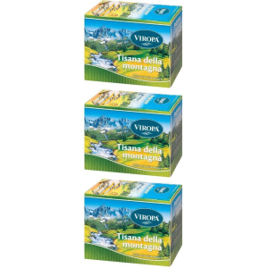 Trova Offerte di viropa tisana montagna 15 bustine 3x15 pz filtro e compra online