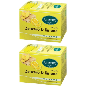 Trova Offerte di viropa zenzero e limone tisana bio 2x15 pz bustine filtro e compra online