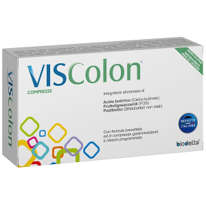Trova Offerte di viscolon 30 compresse gastroresistenti a rilascio programmato senza glutine naturalmente privo di lattosio e compra online