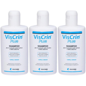 Trova Offerte di viscrin plus shampoo antiforfora 3x200 ml e compra online