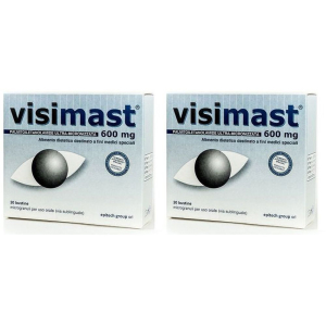 Trova Offerte di visimast 600mg microgranuli 20 bustine stick pack set da 2 2x20 g gran e compra online