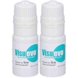 Trova Offerte di visuevo soluzione oftalmica 10 ml set da 2 2x10 ml gocce oftalmiche e compra online