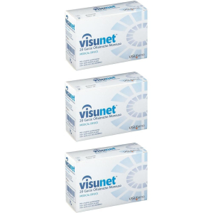 Trova Offerte di visunet™ garze oftalmiche monouso 3x20 pz compresse e compra online