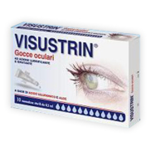 visustrin collirio 100 mg/100 ml - per occhi bugiardino cod: 015582012 