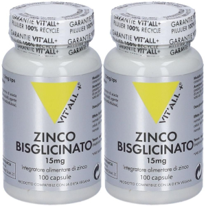 Trova Offerte di vit'all+ ® zinco bisglicinato 2x24 g capsule e compra online