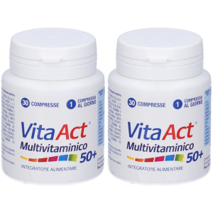 Trova Offerte di vita act 50+ multivitaminico set da 2 2x30 pz compresse e compra online