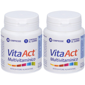 Trova Offerte di vita act® multivitaminico integratore alimentare set da 2 2x39 g compr e compra online