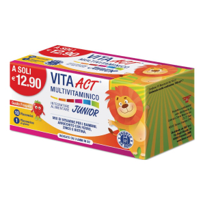 multivitaminico act junior 10f bugiardino cod: 987390477 