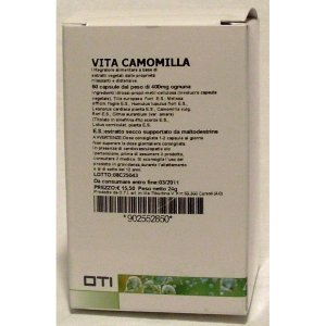 vita camomilla 60 capsule bugiardino cod: 902552850 