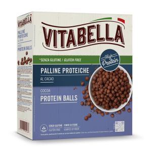 Trova Offerte di vitabella choco balls palline proteiche al cacao senza glutine 250 grammi e compra online