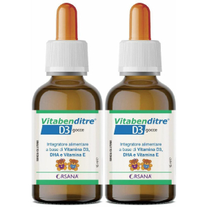 Trova Offerte di vitabenditre d3 gocce set da 2 2x15 ml e compra online