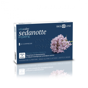 Trova Offerte di vitacalm sedanotte forte integratore sonno senza glutine 20 compresse - bios line e compra online